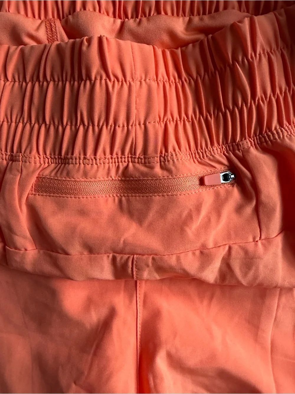 ASICS Women’s XL Peach Coral Lined Running Shorts NWT Athletic Activewear